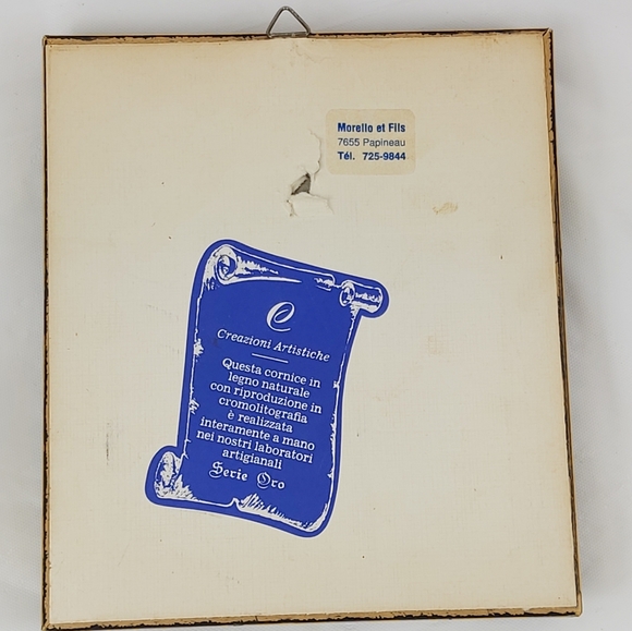 - Serie Oro gold leaf framed painting - Picture 5 of 5